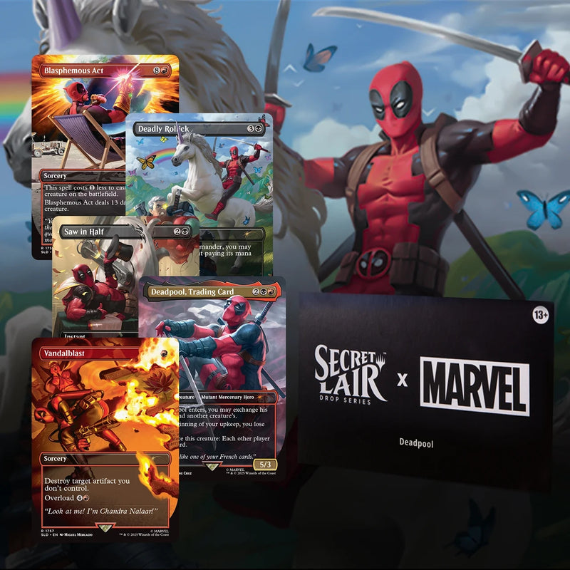 Secret Lair x Marvel's Deadpool: April Pool's Day! (Non-Foil Edition) - Magic: The Gathering