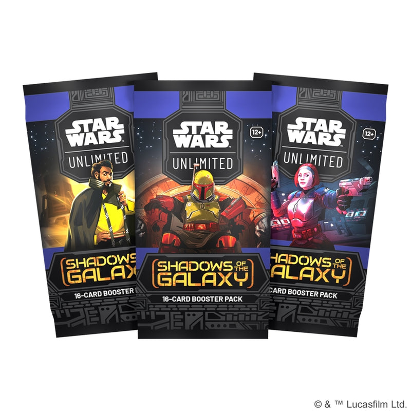 Shadows of the Galaxy: Booster Display Box (Inglés) – Star Wars: Unlimited