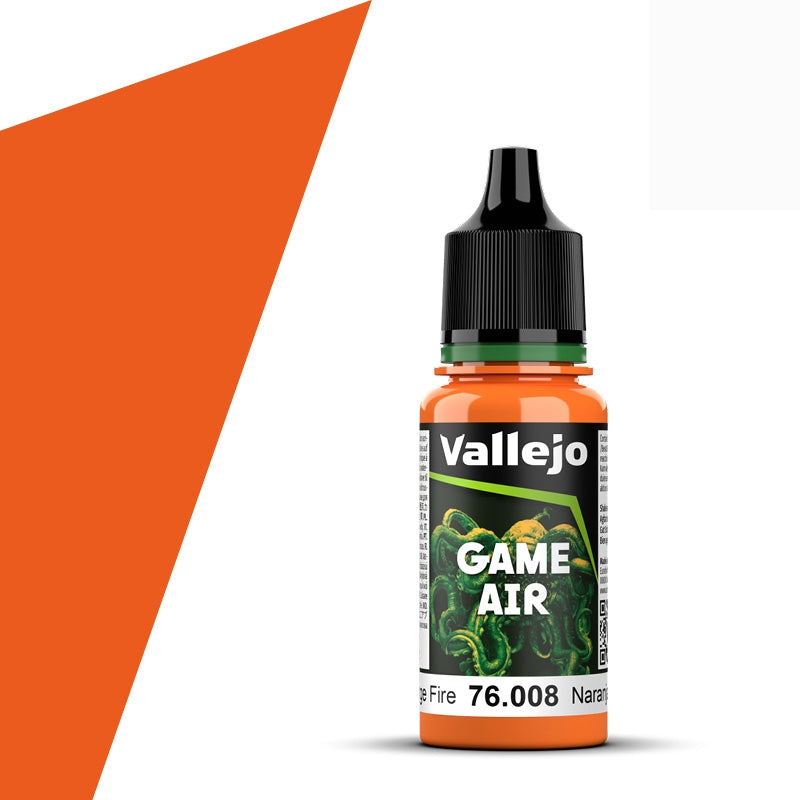 76.008 Orange Fire (18ml) - Vallejo: Game Air