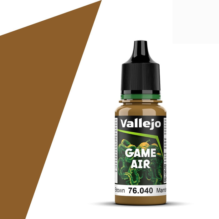 76.040 Leather Brown (18ml) - Vallejo: Game Air