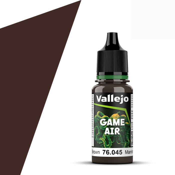 76.045 Charred Brown (18ml) - Vallejo: Game Air
