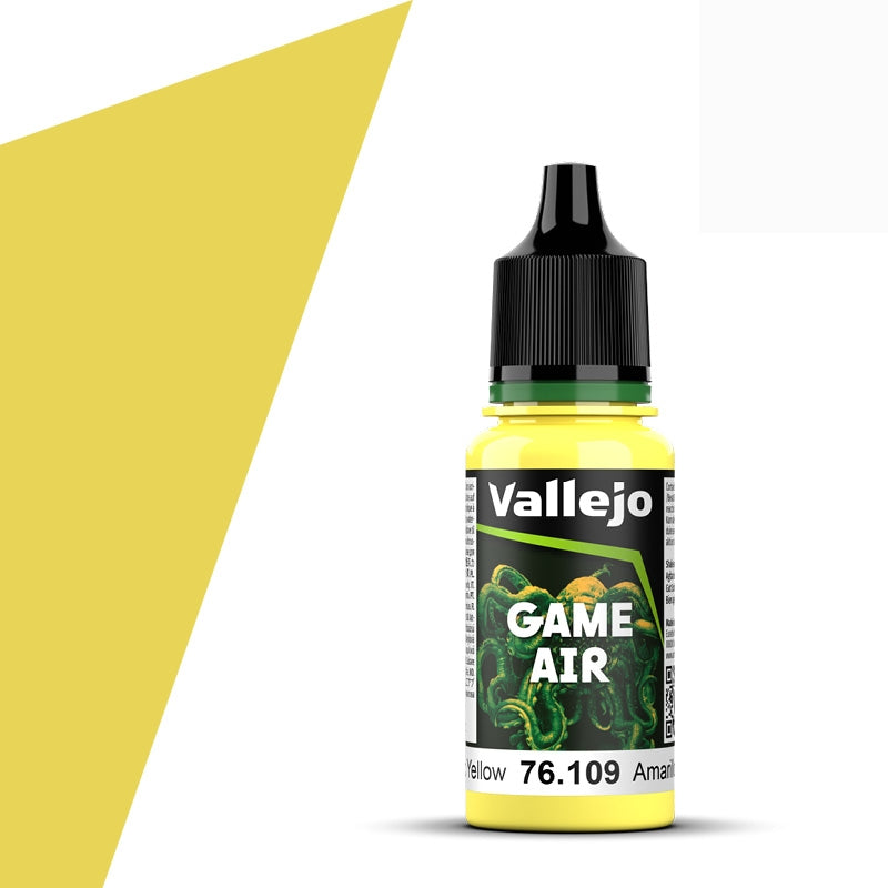 76.109 Toxic Yellow (18ml) - Vallejo: Game Air