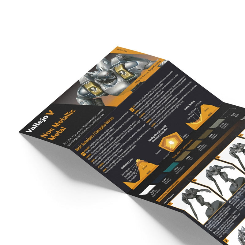 Non Metallic Metal Paint Set (8x18ml) - Vallejo: Game Color, Effects Color Series