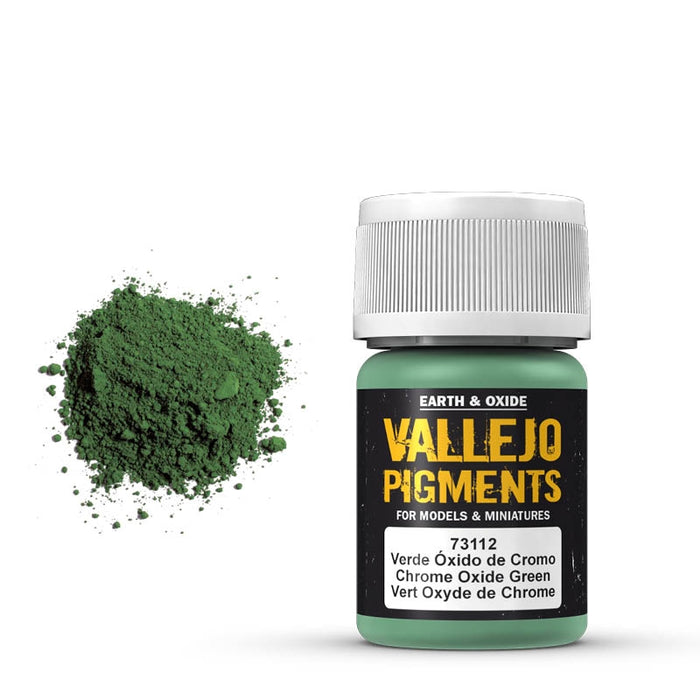 73.112 Chrome Oxide Green (35ml) - Vallejo: Pigments