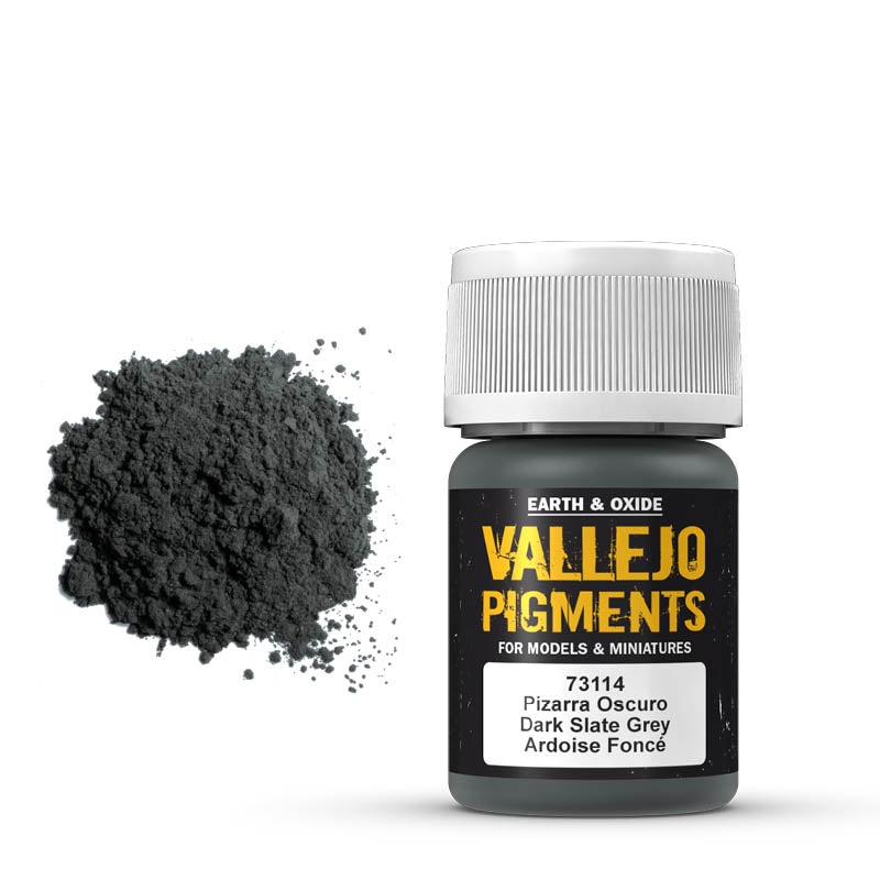 73.114 Dark Slate Grey (35ml) - Vallejo: Pigments