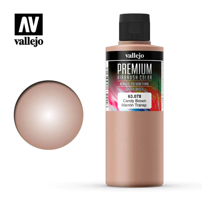 63.078 Candy Brown (200ml) - Vallejo: Premium Airbrush Color