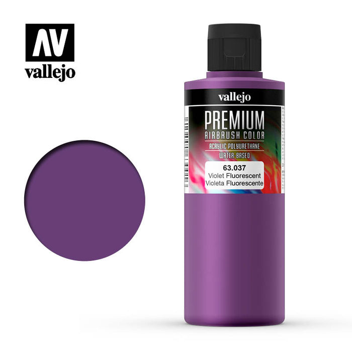 63.037 Violet Fluorescent (200ml) - Vallejo: Premium Airbrush Color