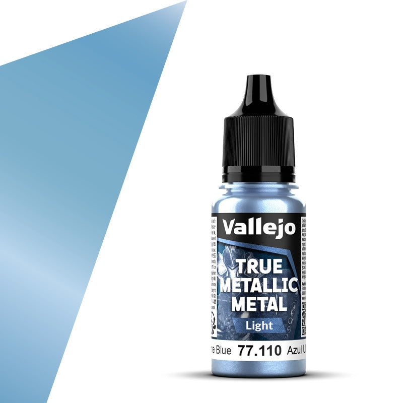 77.110 Azul Ultramar Light (18ml) - Vallejo: True Metallic Metal