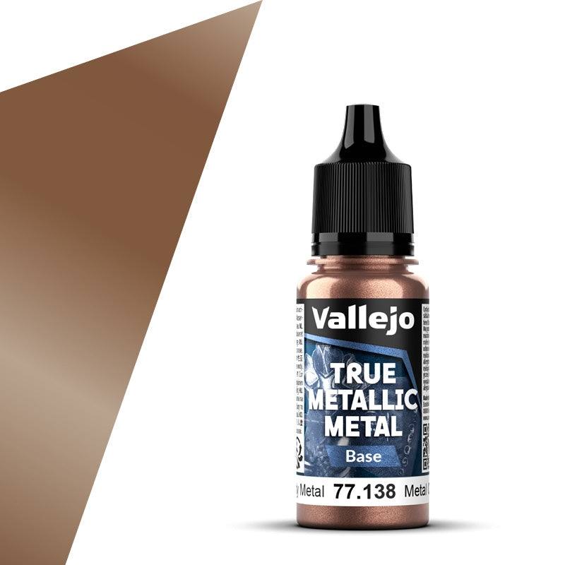 77.138 Metal Oxidado Base (18ml) - Vallejo: True Metallic Metal