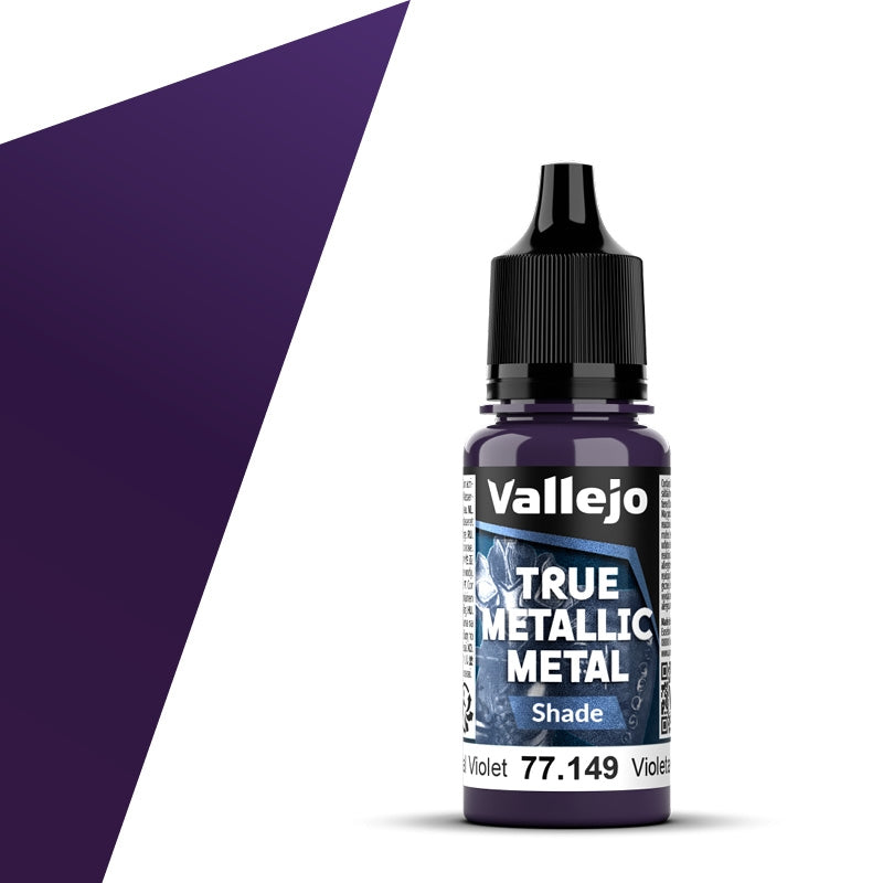 77.149 Violeta Celestial Shade (18ml) - Vallejo: True Metallic Metal