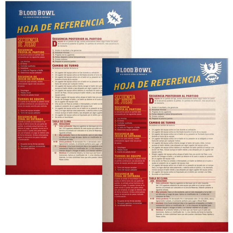 Blood Bowl: Second Edition (Español) - RedQueen.mx