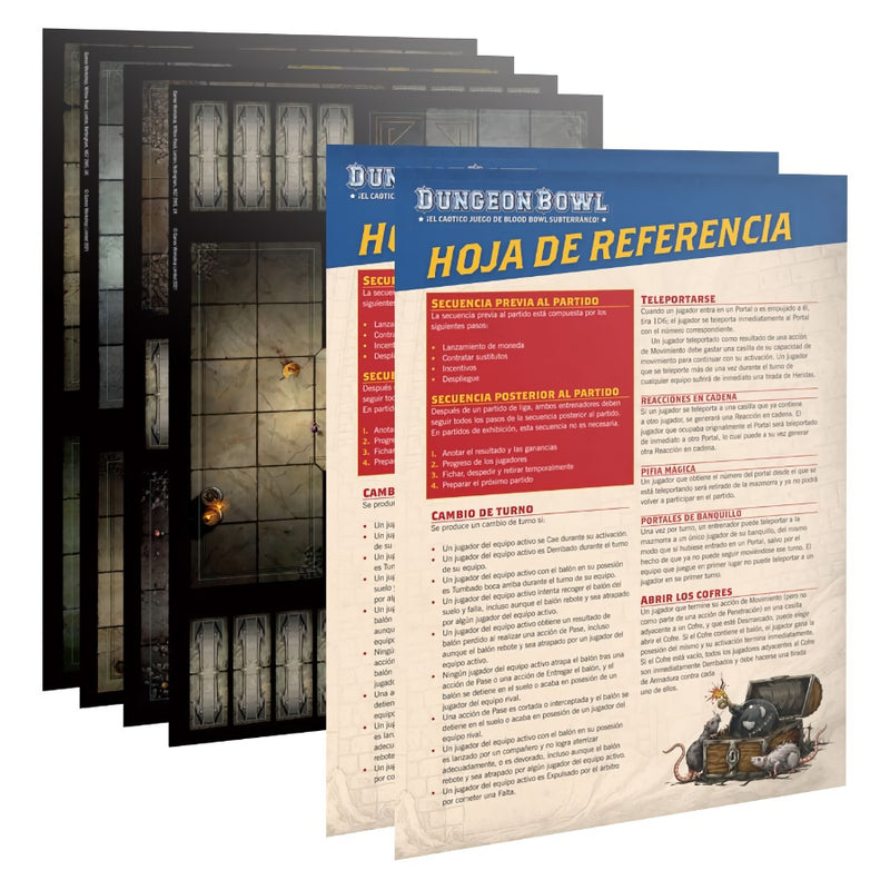 Dungeon Bowl: The Game of Subterranean Blood Bowl Mayhem (Español) - RedQueen.mx