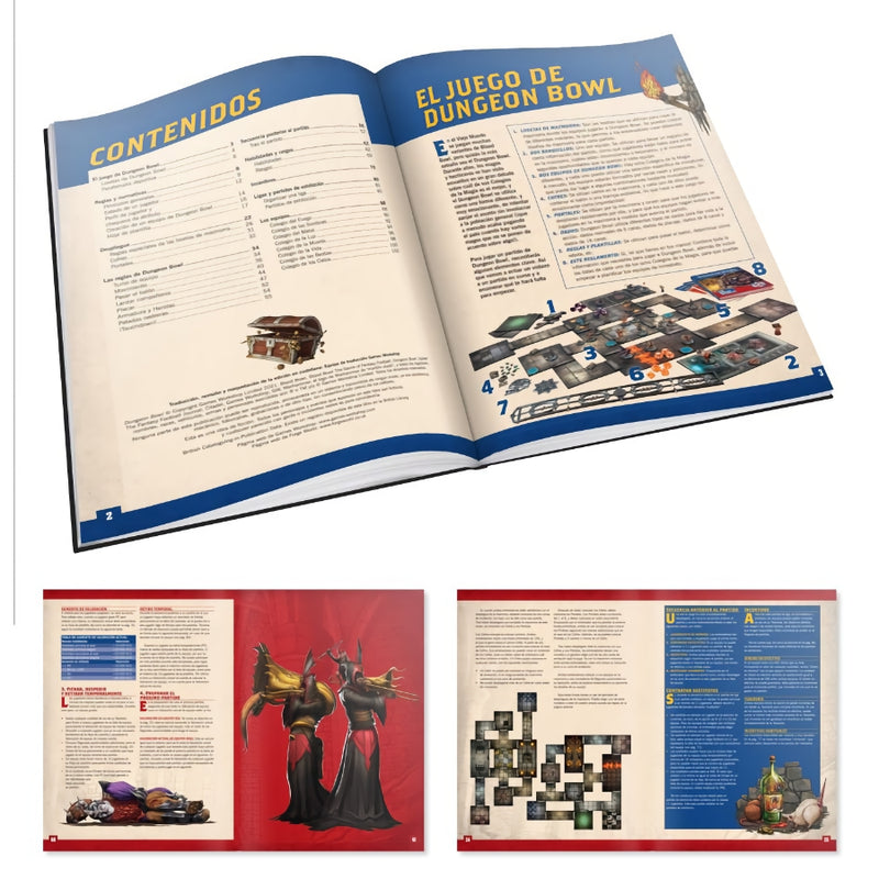 Dungeon Bowl: The Game of Subterranean Blood Bowl Mayhem (Español) - RedQueen.mx