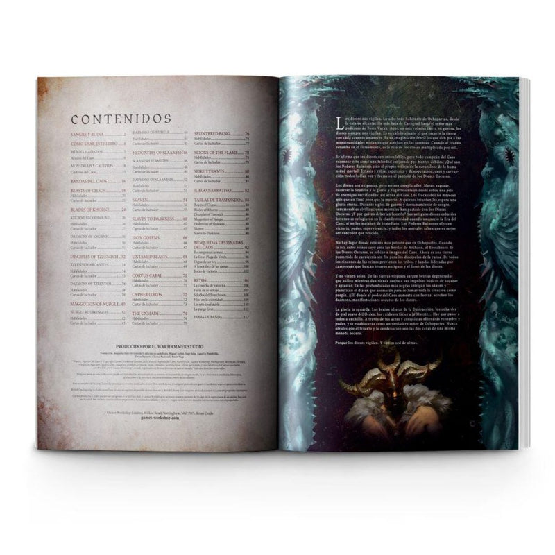 Agentes del Caos (Español) - Warcry - RedQueen.mx