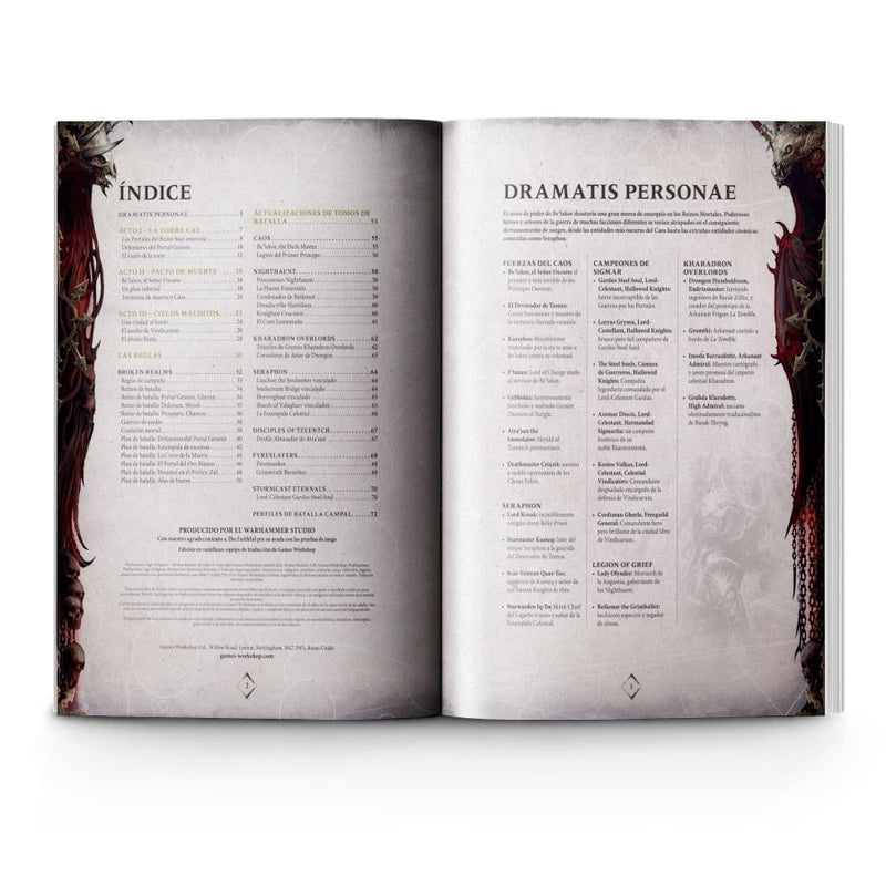 Broken Realms: Be'lakor (Español) - WH Age of Sigmar - RedQueen.mx