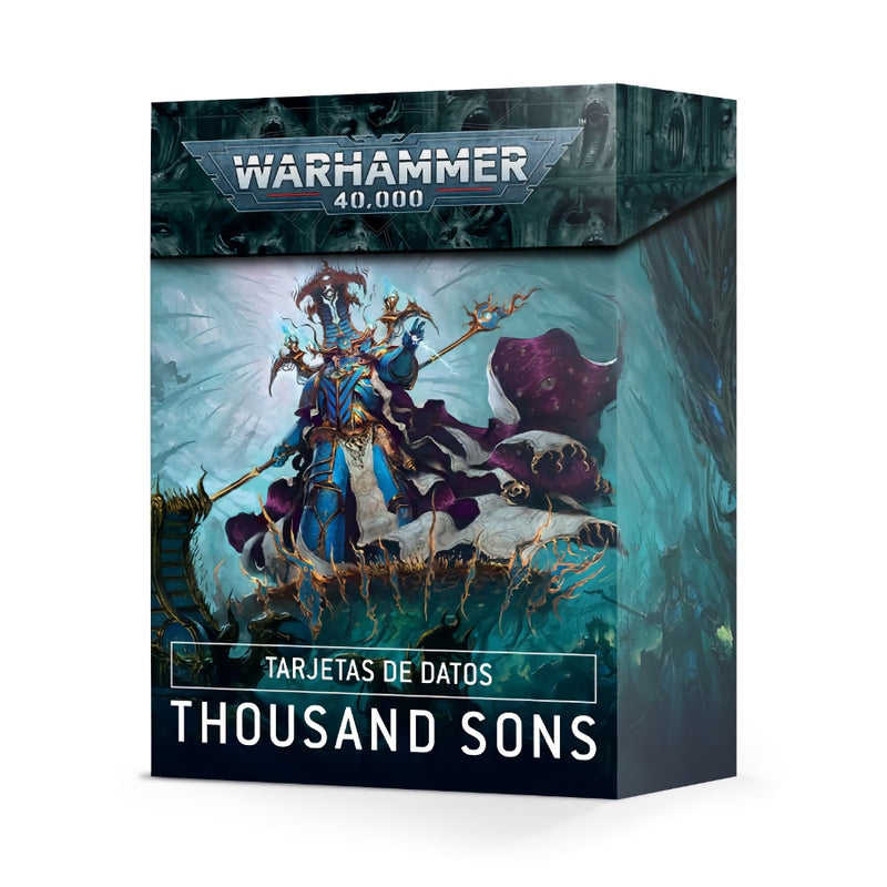 Thousand Sons Datacards (Español) - WH40k - RedQueen.mx