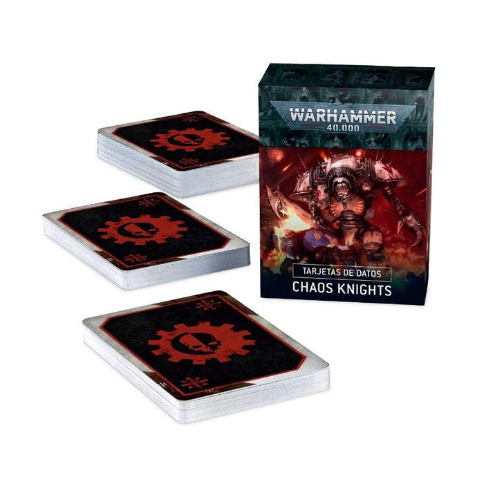 Chaos Knights Datacards 2022 (English) - WH40k - RedQueen.mx