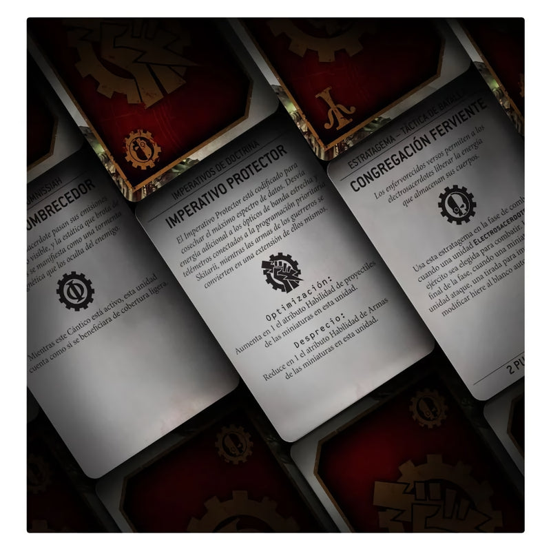 Adeptus Mechanicus Datacards 2021 (Español) - WH40k - RedQueen.mx