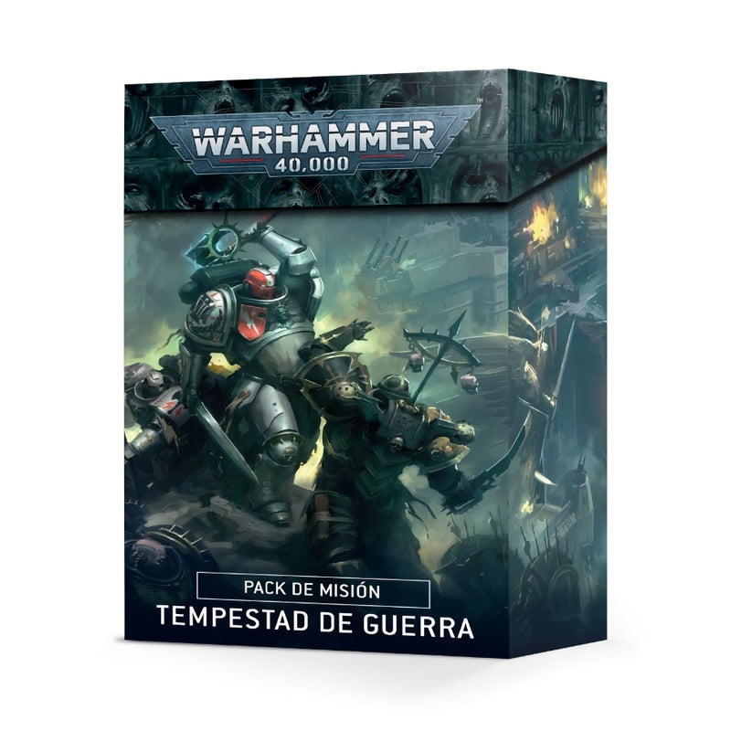 Tempest of War Card Deck (Español) - WH40k - RedQueen.mx