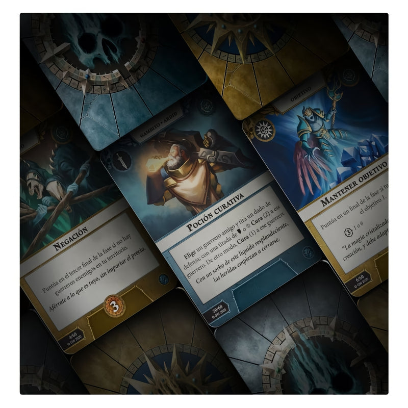 Essential Cards Pack (Español) - Warhammer Underworlds - RedQueen.mx