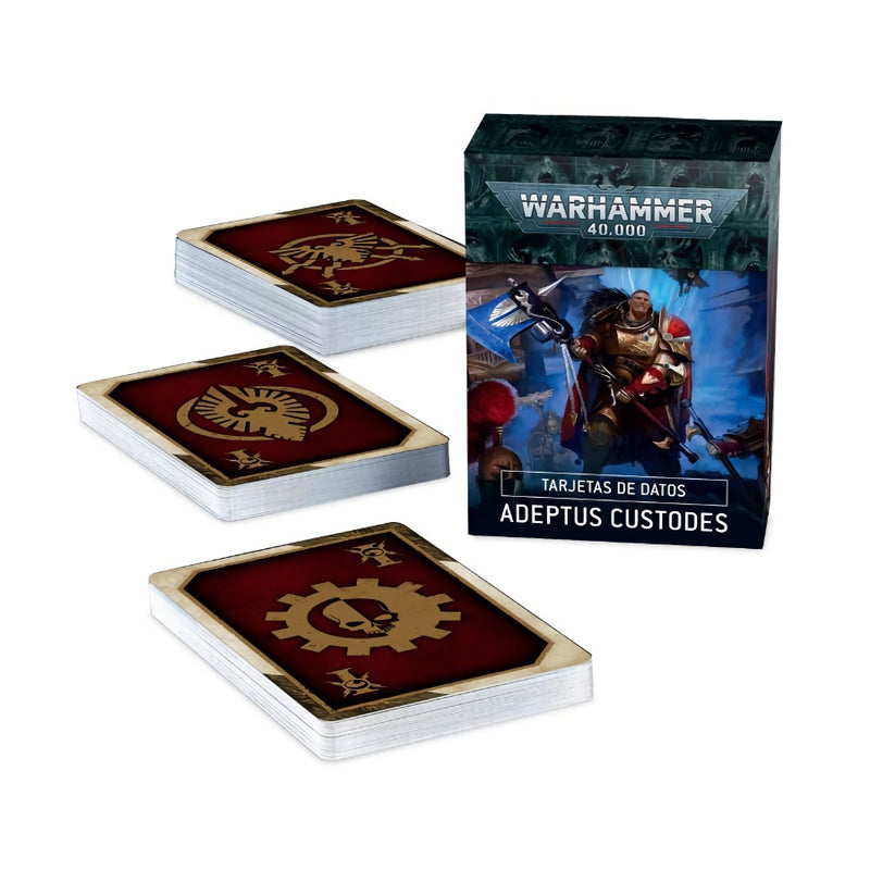 Adeptus Custodes Datacards 2022 (Español) - WH40K - RedQueen.mx