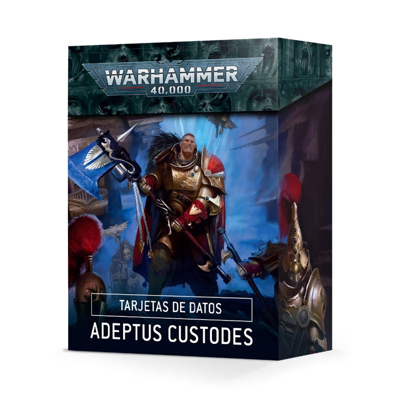 Adeptus Custodes Datacards 2022 (Español) - WH40K - RedQueen.mx
