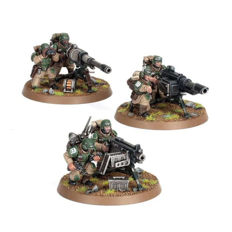 Cadian Heavy Weapons Squad  - WH40k: Astra Militarum - RedQueen.mx