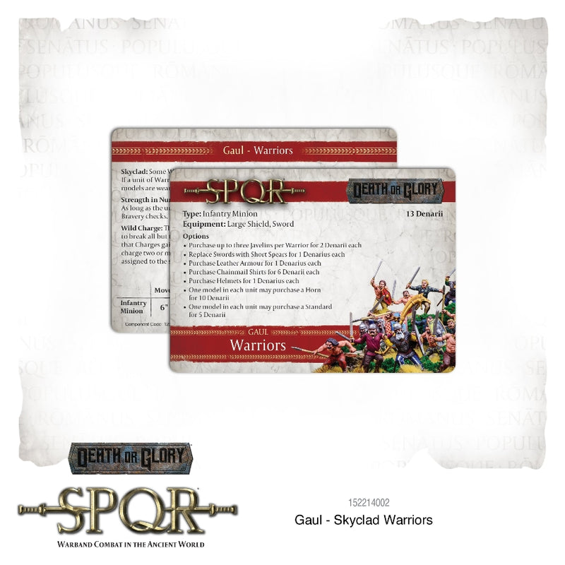 Gaul: Skyclad Warriors - SPQR - RedQueen.mx