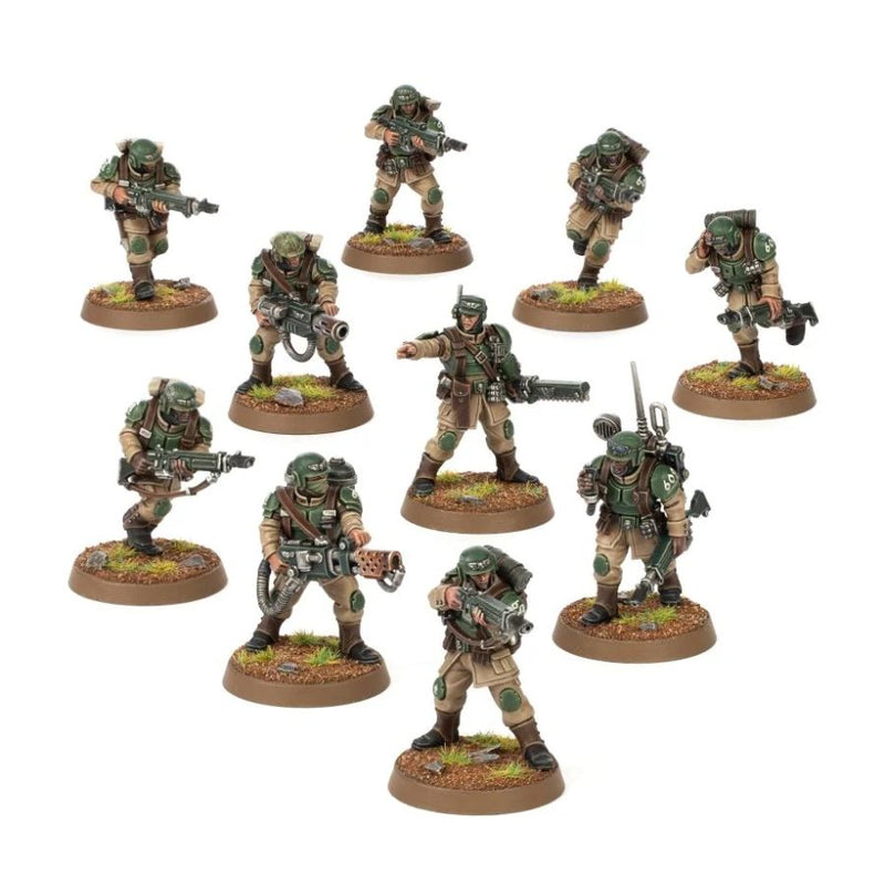 Cadian Shock Troops - WH40k: Astra Militarum - RedQueen.mx