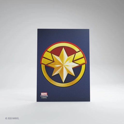 Marvel Card Sleeve Pack: Captain Marvel - GameGenic: Fundas Protectoras - RedQueen.mx