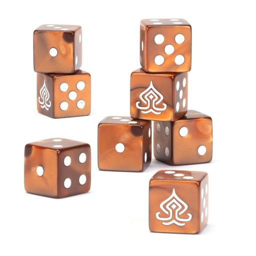 Garrison of Dale Dice Set (8x) (16mm) - LOTR Middle-Earth - RedQueen.mx