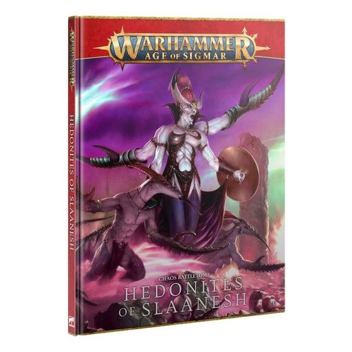 Hedonites of Slaanesh Battletome 2023 (English) - WH Age of Sigmar - RedQueen.mx