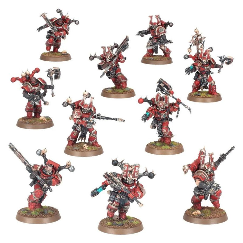 Khorne Berzerkers - WH40k: World Eaters - RedQueen.mx