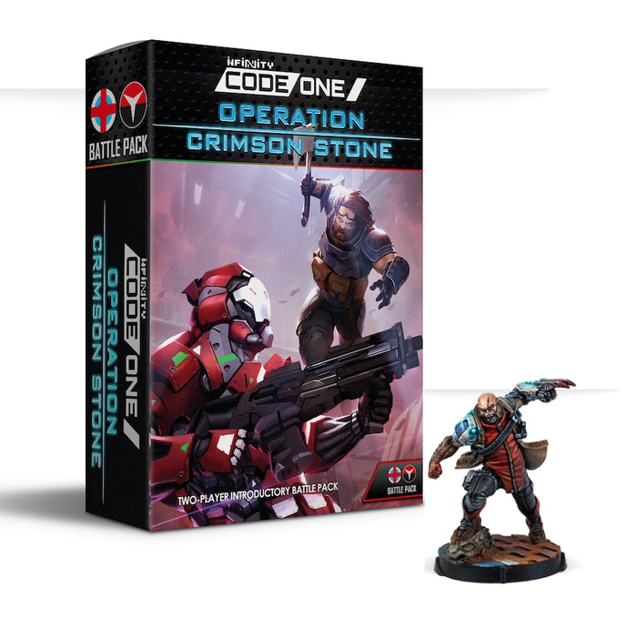 Operation Crimson Stone (Español) + Limited Edition Mini - Infinity CodeOne Battle Pack - RedQueen.mx