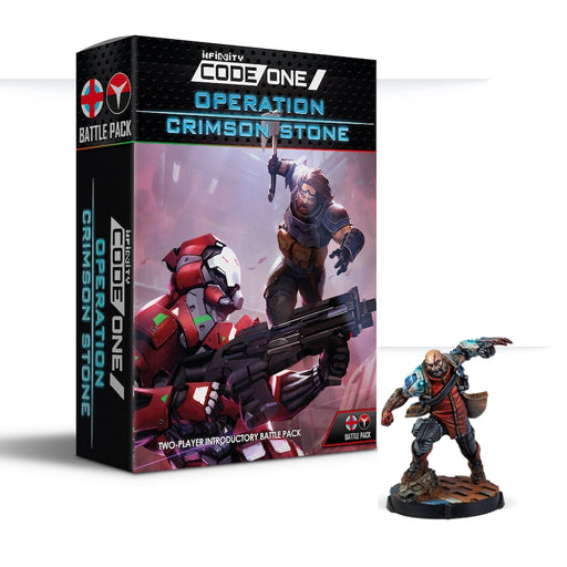 Operation Crimson Stone (English) + Limited Edition Mini - Infinity CodeOne Battle Pack - RedQueen.mx