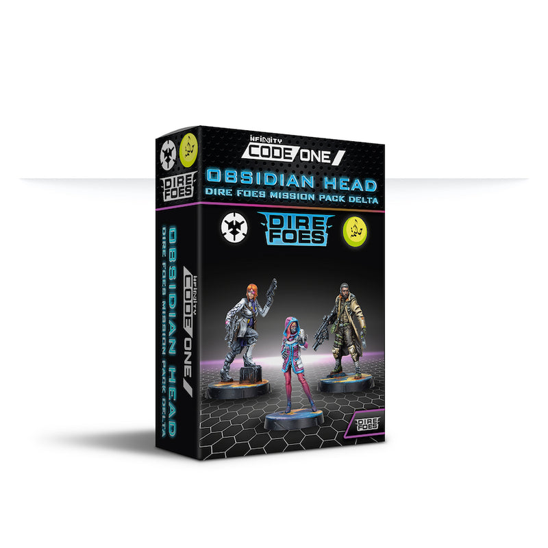 Dire Foes Mission Pack Delta: Obsidian Head - Infinity CodeOne - RedQueen.mx