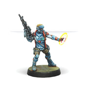 Locust, Clandestine Action Team (Hacker) - Infinity: PanOceania Pack - RedQueen.mx