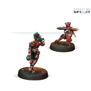 Carlota Kowalsky & Moriarty (Combi Rifle + Light FT) - Infinity: Nomads Pack - RedQueen.mx