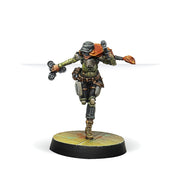 Warcors, War Correspondents (Stun Pistol) - Infinity: NA2 Pack - RedQueen.mx