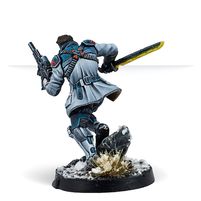 John Hawkwood, Merc Officer (K1 Marksman Rifle) - Infinity: NA-2 - RedQueen.mx