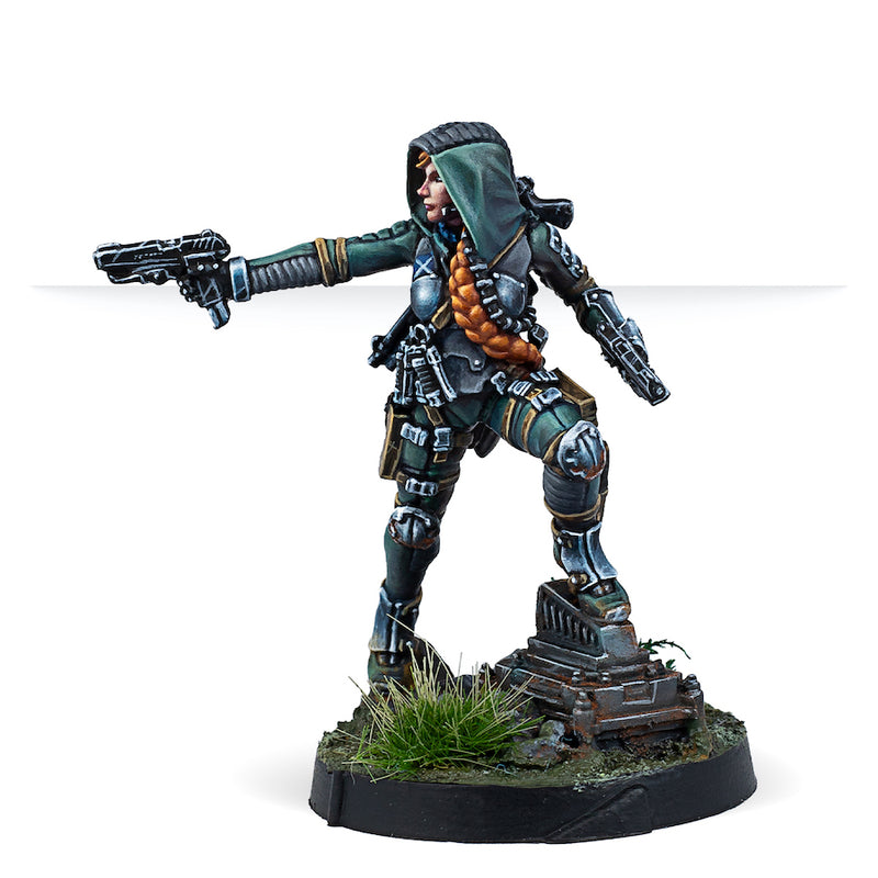 Uxía McNeill (Assault Pistol) - Infinity: Ariadna - RedQueen.mx