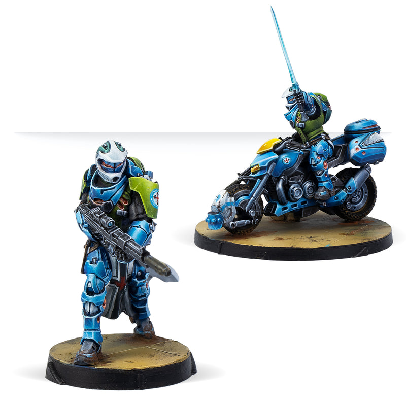 Knight of Montesa (Red Fury) - Infinity: Panoceania - RedQueen.mx