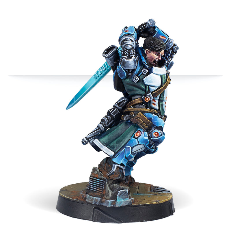 Padre-Inquisidor Mendoza (MULTI Rifle) - Infinity: PanOceania/Military Orders - RedQueen.mx