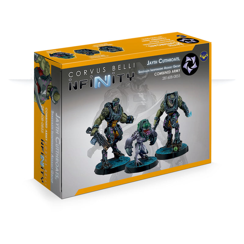 Jayth Cutthroats, Shasvastii Independent Assault Group - Infinity: Combined Army - RedQueen.mx