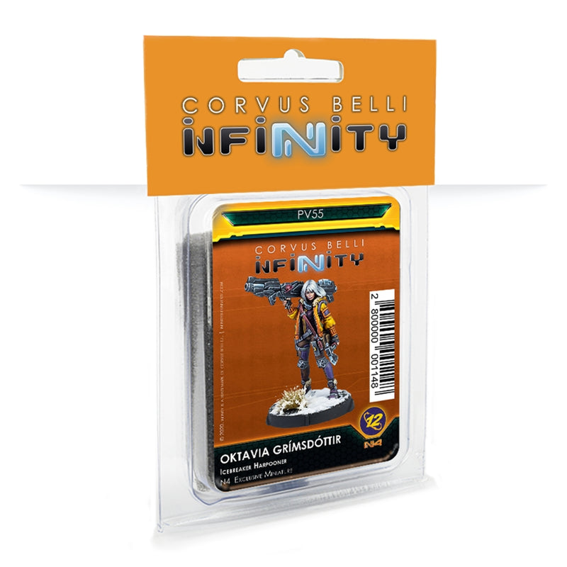 Oktavia Grimsdóttir, Icebreaker Harpooner (N4 Exclusive Miniature) - Infinity: NA2 - RedQueen.mx