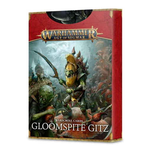 Gloomspite Glitz Warscroll Cards 2023 (Español) - WH Age of Sigmar - RedQueen.mx