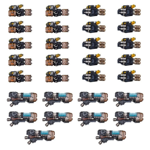 Heavy Weapons Upgrade Set (Heavy Flamers, Multi-meltas, and Plasma Cannons) - WH The Horus Heresy: Legiones Astartes - RedQueen.mx