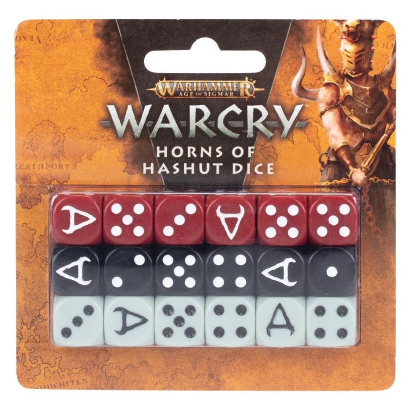 Horns of Hashut Dice (LE) - Warcry - RedQueen.mx