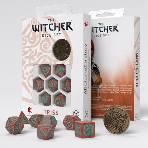 Triss, Merigold the Fearless - The Witcher Dice Set - RedQueen.mx
