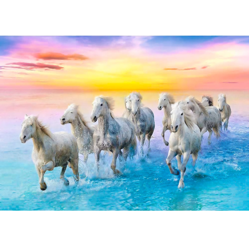 Caballos Galopando: Rompecabezas 500 Piezas - Trefl - RedQueen.mx